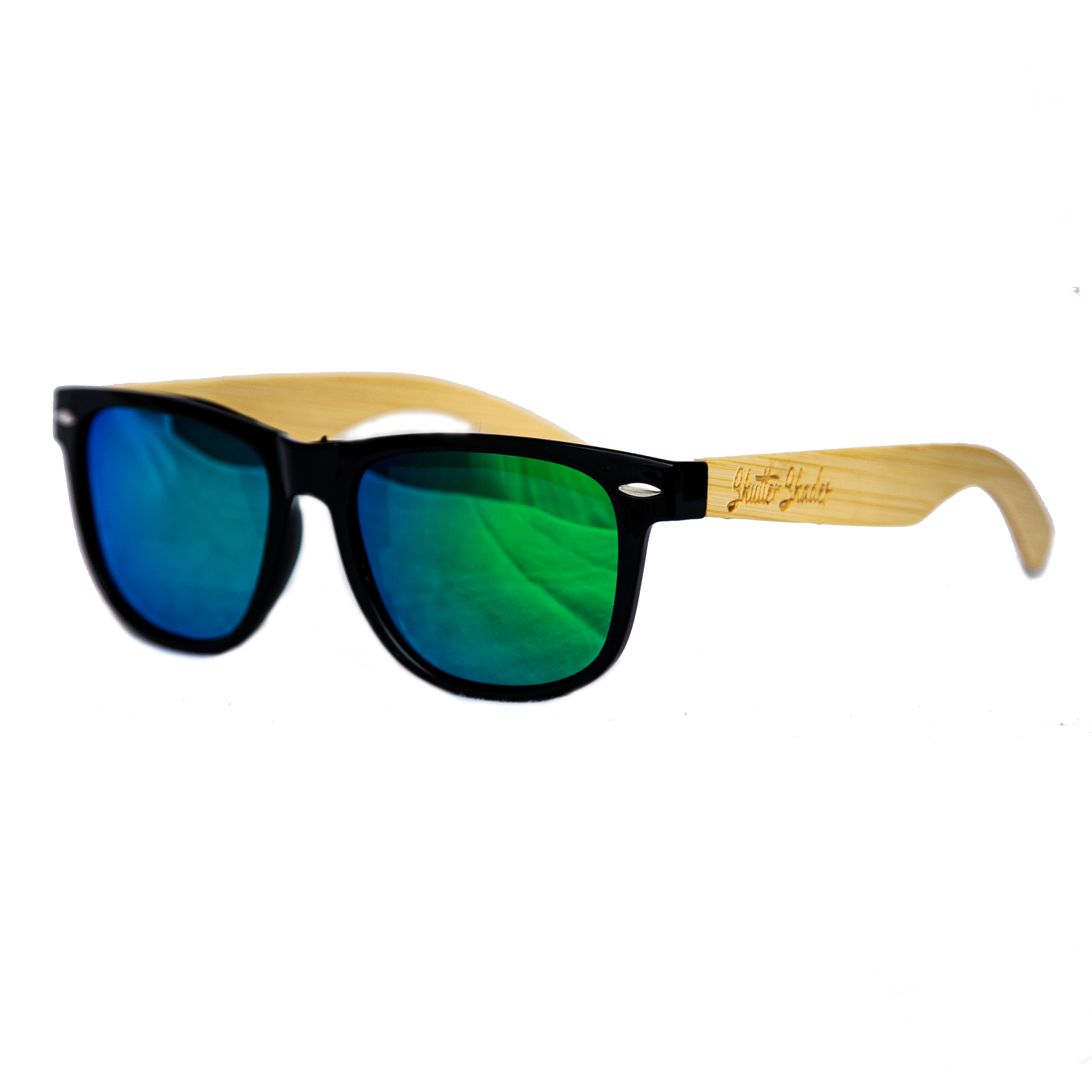 shuttergang shutter shades bamboo green polarized