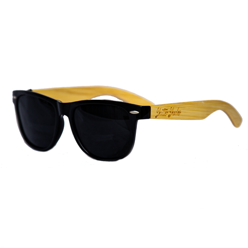 shuttergang shutter shades bamboo vintage polarized sunglasses