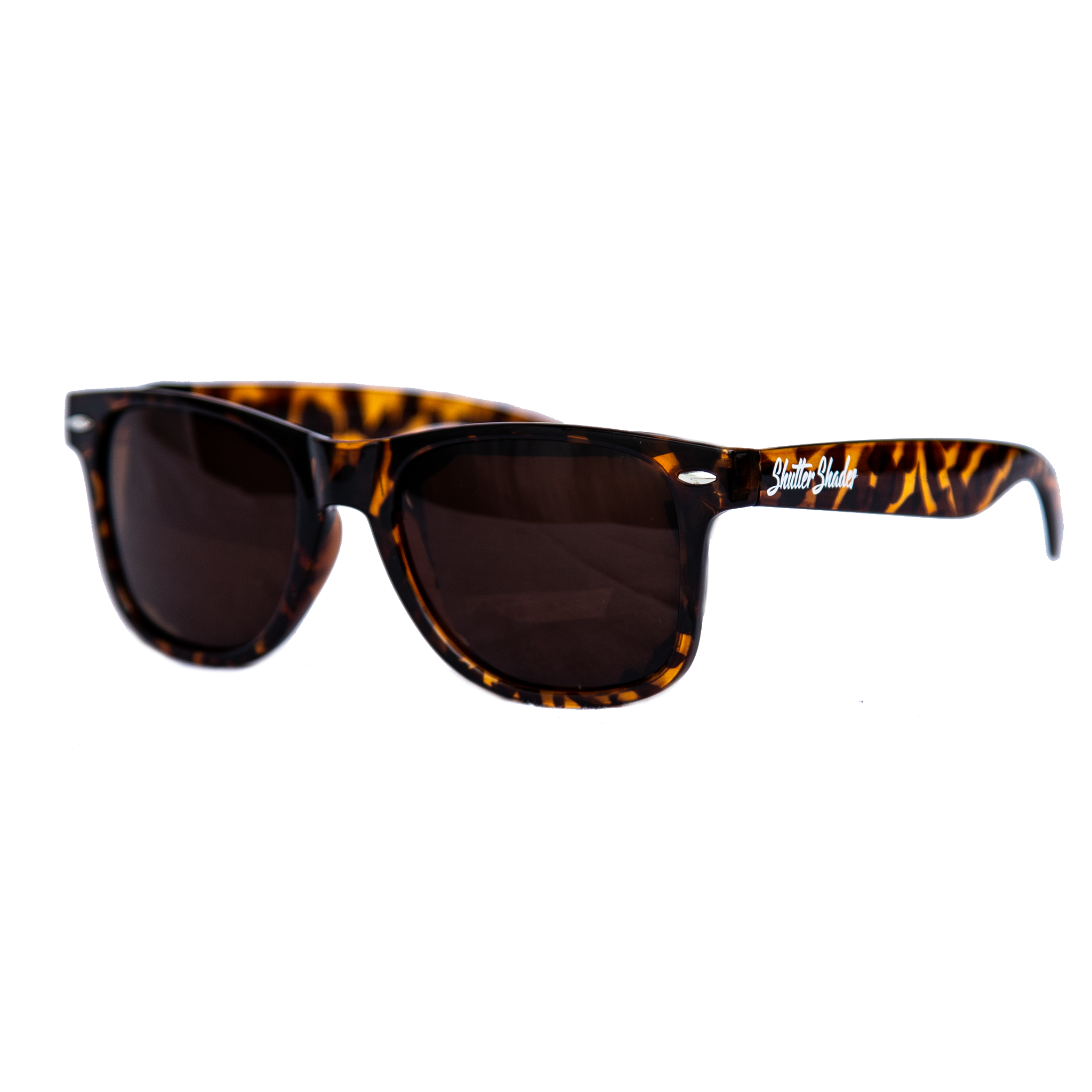 Brown Lens Tortoise Plastic Sunglasses
