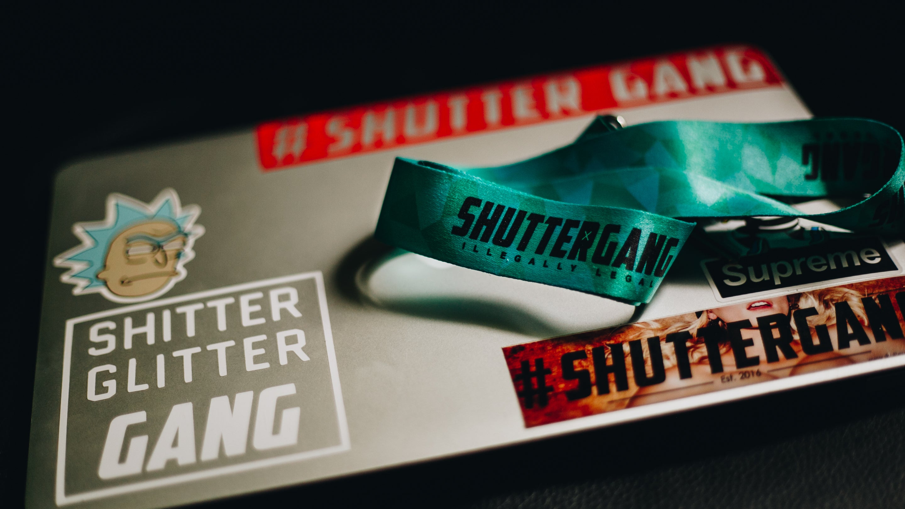 Shuttergang Lanyard #1 - Mint
